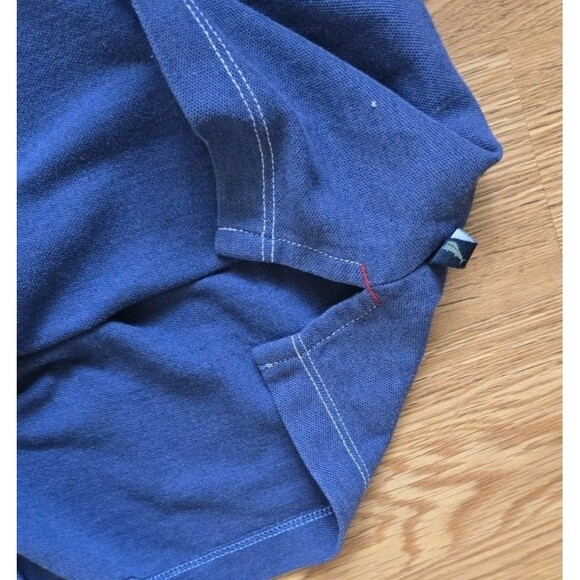 Tommy Bahama Costa Wave IslandZone Camp Shirt Mens Large Blue Performance - Picture 6 of 9